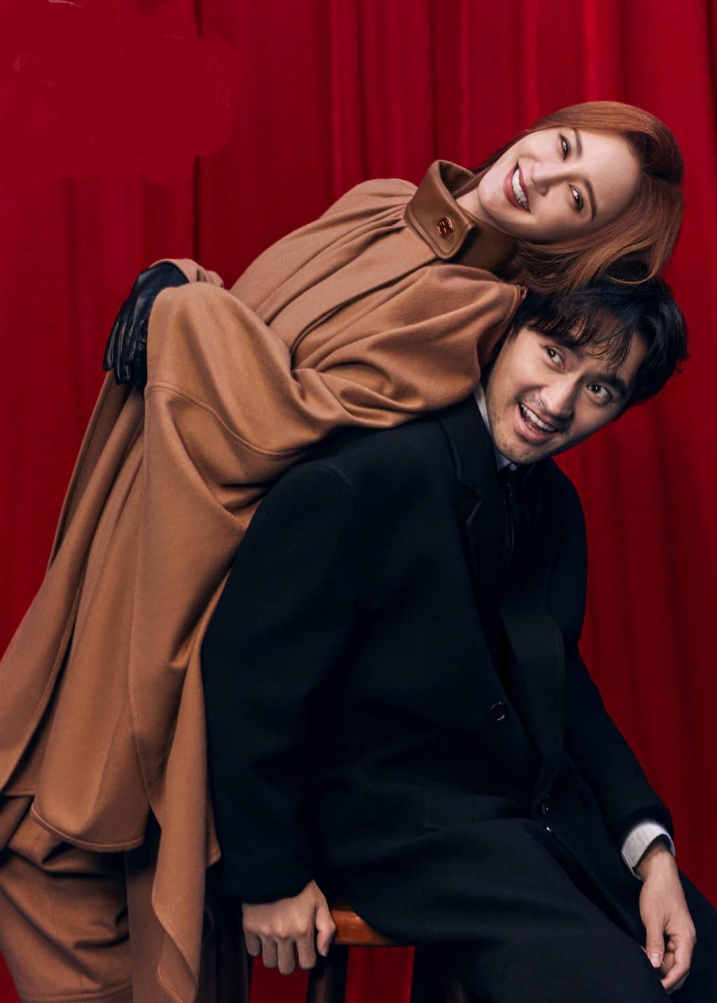 陆毅和鲍蕾以及袁弘和张歆艺合体拍情人节大片，都是最佳夫妻档