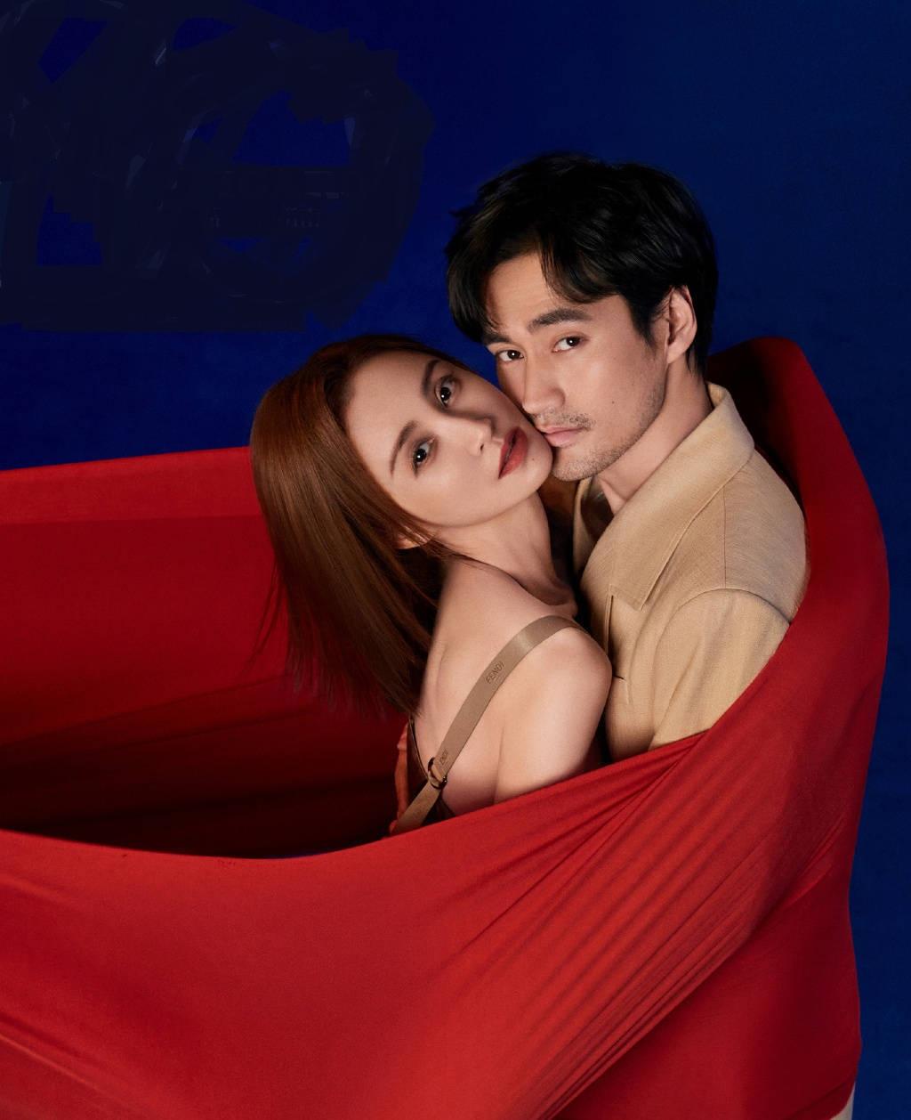 陆毅和鲍蕾以及袁弘和张歆艺合体拍情人节大片，都是最佳夫妻档