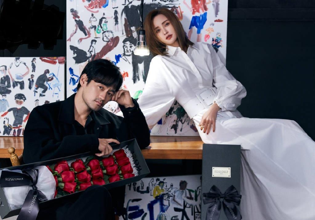 陆毅和鲍蕾以及袁弘和张歆艺合体拍情人节大片，都是最佳夫妻档