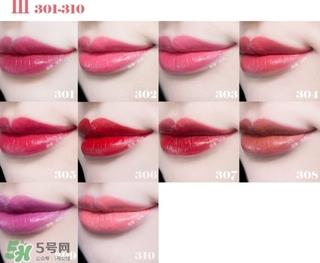纪梵希小羊皮口红试色大全 纪梵希口红哪个颜色好看