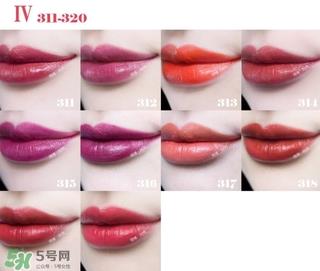 纪梵希小羊皮口红试色大全 纪梵希口红哪个颜色好看