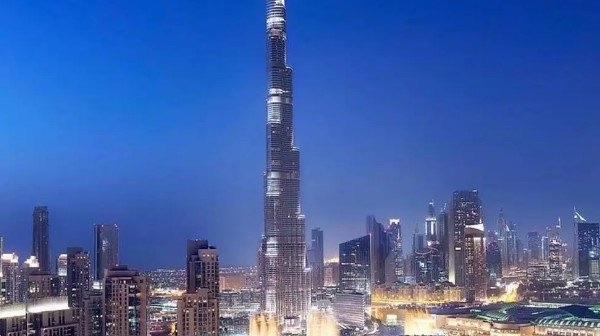 十大迪拜最高楼是多少米（迪拜塔最高多少层）  3