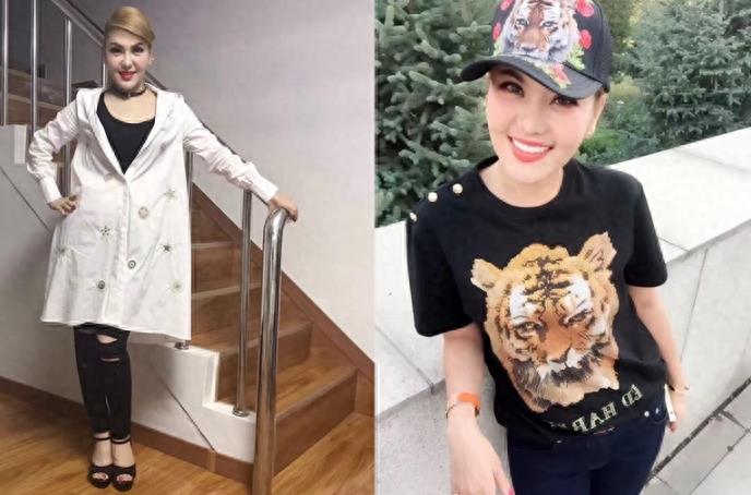 演艺圈的乌兰图雅近照曝光,网友,看上去她的笑容十分迷人