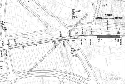 ​首个综合交通枢纽站！长沙“地铁7号线 汽车南站”打围
