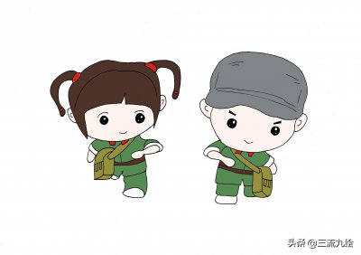 ​可爱学生简笔画，跟着画起来，你也是绘画大神