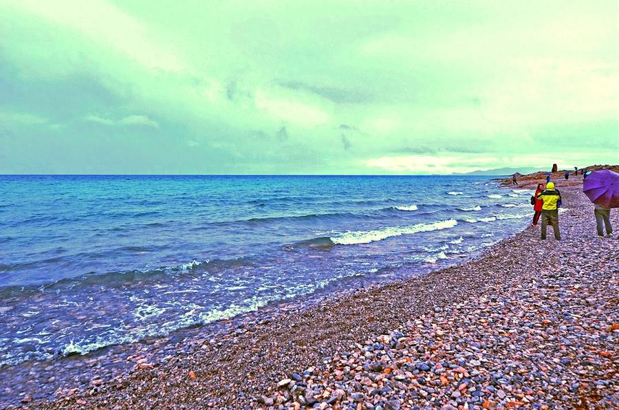 实拍：那木措湖