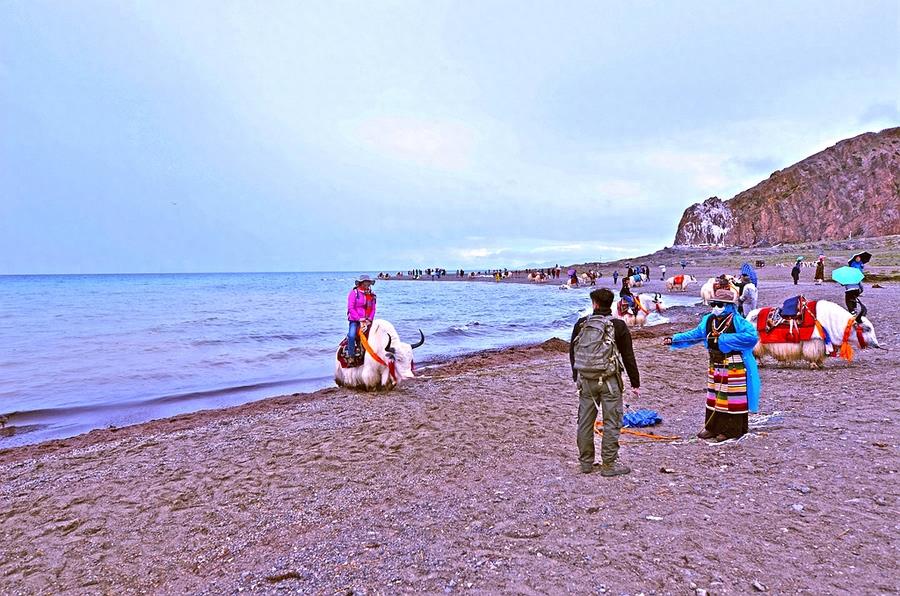 实拍：那木措湖