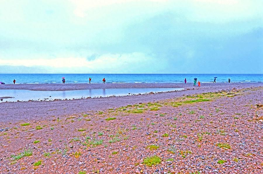 实拍：那木措湖