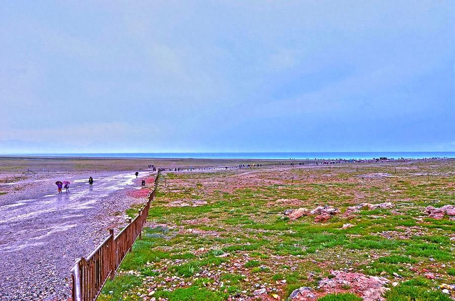 实拍：那木措湖