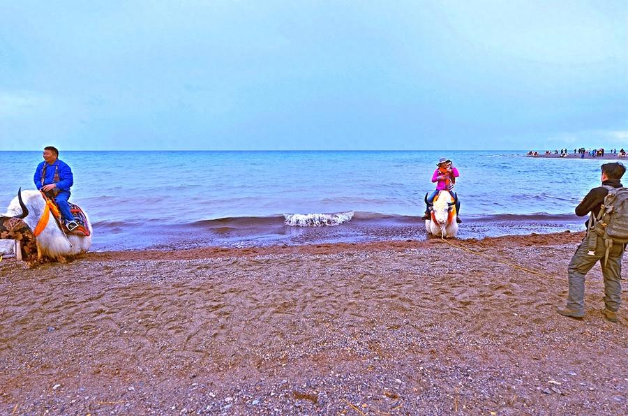 实拍：那木措湖