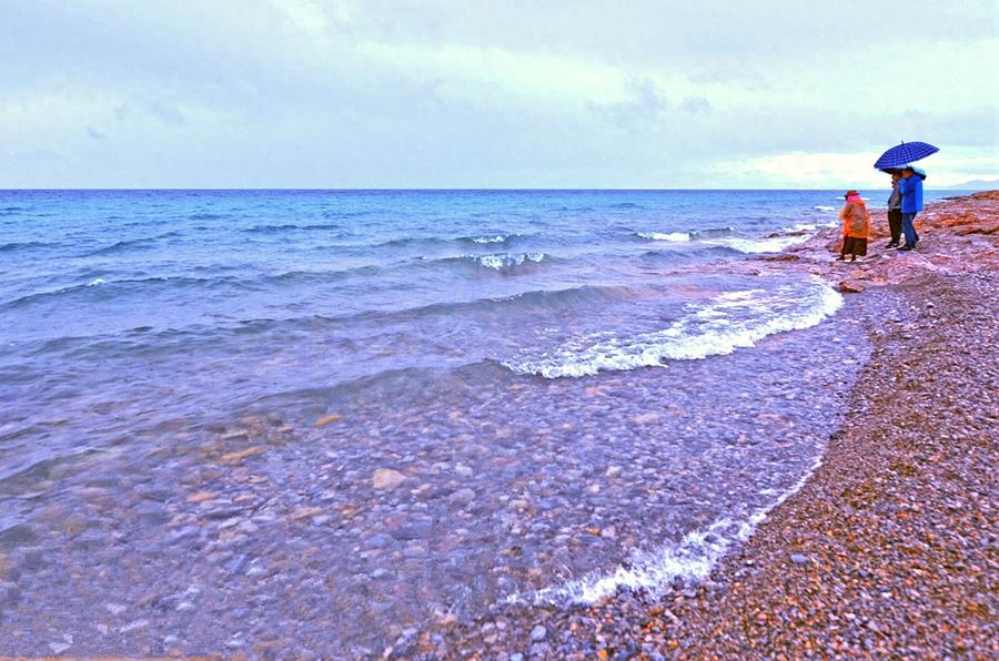 实拍：那木措湖