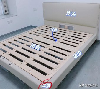 ​建议：床板就选排骨架的，不是误导，是床的使用要求所决定
