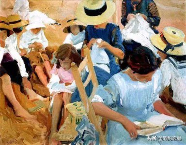 ​西班牙著名印象派画家华金 索罗亚油画作品欣赏