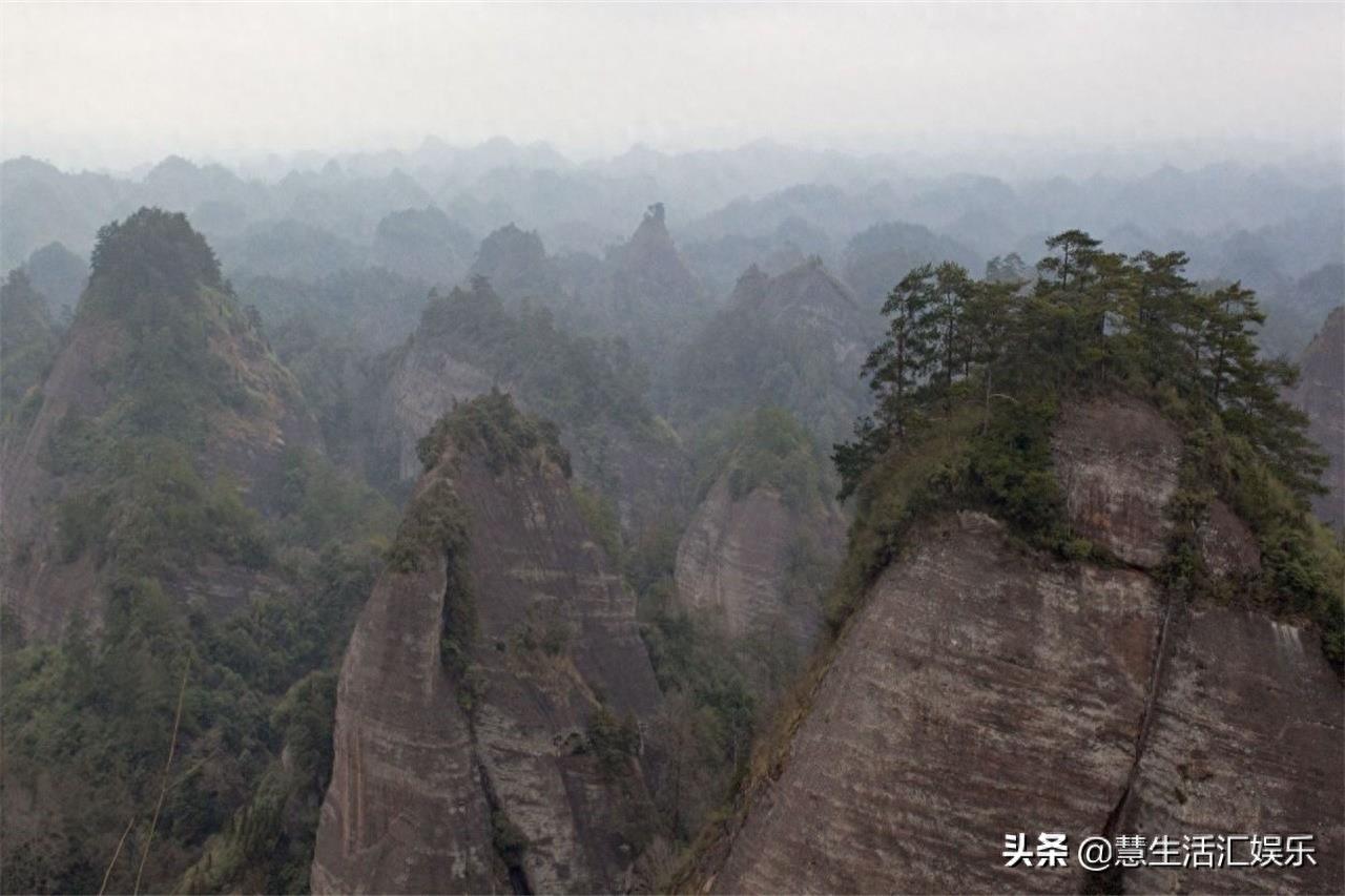 湖南怀化通道万佛山,旅游度假好去处,著名观赏爬山风景区