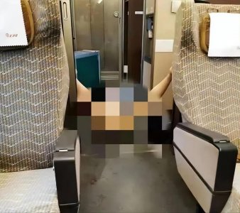 ​女子“一丝不挂”大闹高铁，赤裸劈叉打伤列车长，警方却无法立案