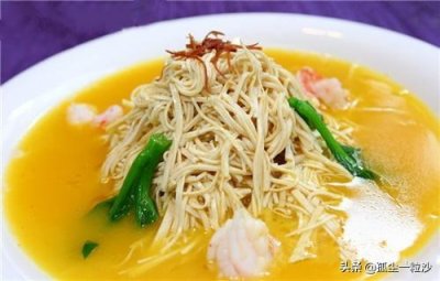 ​扬州特色美食：大煮干丝，去扬州一定要尝的美食之一