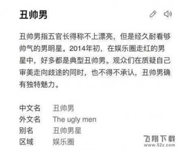 ​丑帅男是什么意思 丑帅男类型标准与梗出处介绍