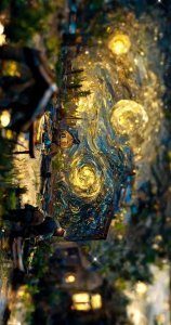 ​美轮美奂的梵高式星空壁纸