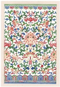 ​中国传统纹样，莲花纹！美