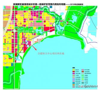 ​航拍安徽地标合肥滨湖区的恒大518，斥资165亿，工程进度神速