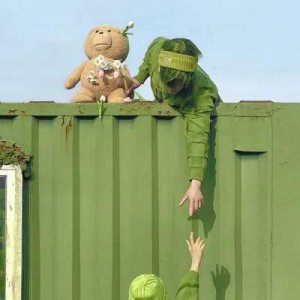 ​“无关爱情的绿色系情头”