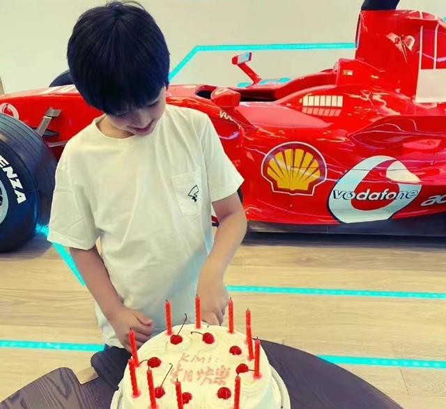 林志颖儿子和女儿近照（林志颖出院后为儿子低调庆生）(7)