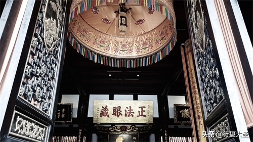 闹市里寻得静处,震旦第一丛林成都大慈寺