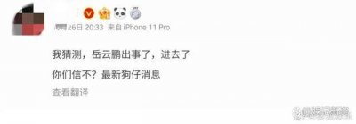 ​岳云鹏与友人聚会被拍，被质疑违反防疫规定