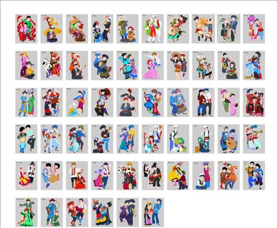 中国有哪56个民族分别叫什么