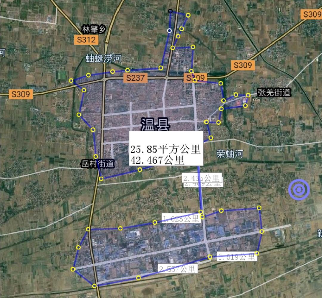 河南焦作哪个县面积最大(焦作市各区县建成面积排名)