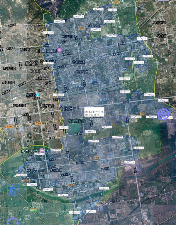 河南焦作哪个县面积最大(焦作市各区县建成面积排名)