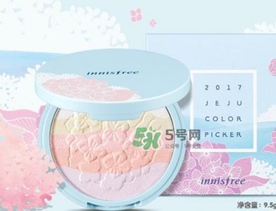 ​悦诗风吟生如夏花五色高光粉饼怎么样_怎么用_价格