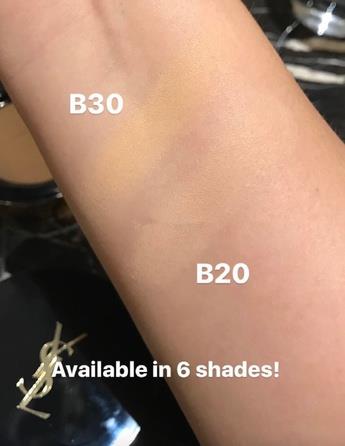 ysl星钻限定气垫色号 ysl星钻限定气垫试色 ysl星钻限定气垫色号 ysl星钻限定气垫试色