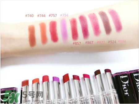 Dior瘾诱超模漆光唇釉试色 迪奥笔状唇釉试色 Dior瘾诱超模漆光唇釉试色 迪奥笔状唇釉试色