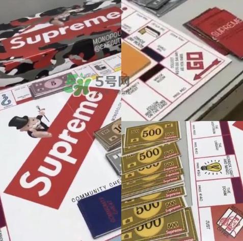 supreme版大富翁是什么样的?大富翁和supreme联名是真的吗? supreme版大富翁是什么样的?大富翁和supreme联名是真的吗?