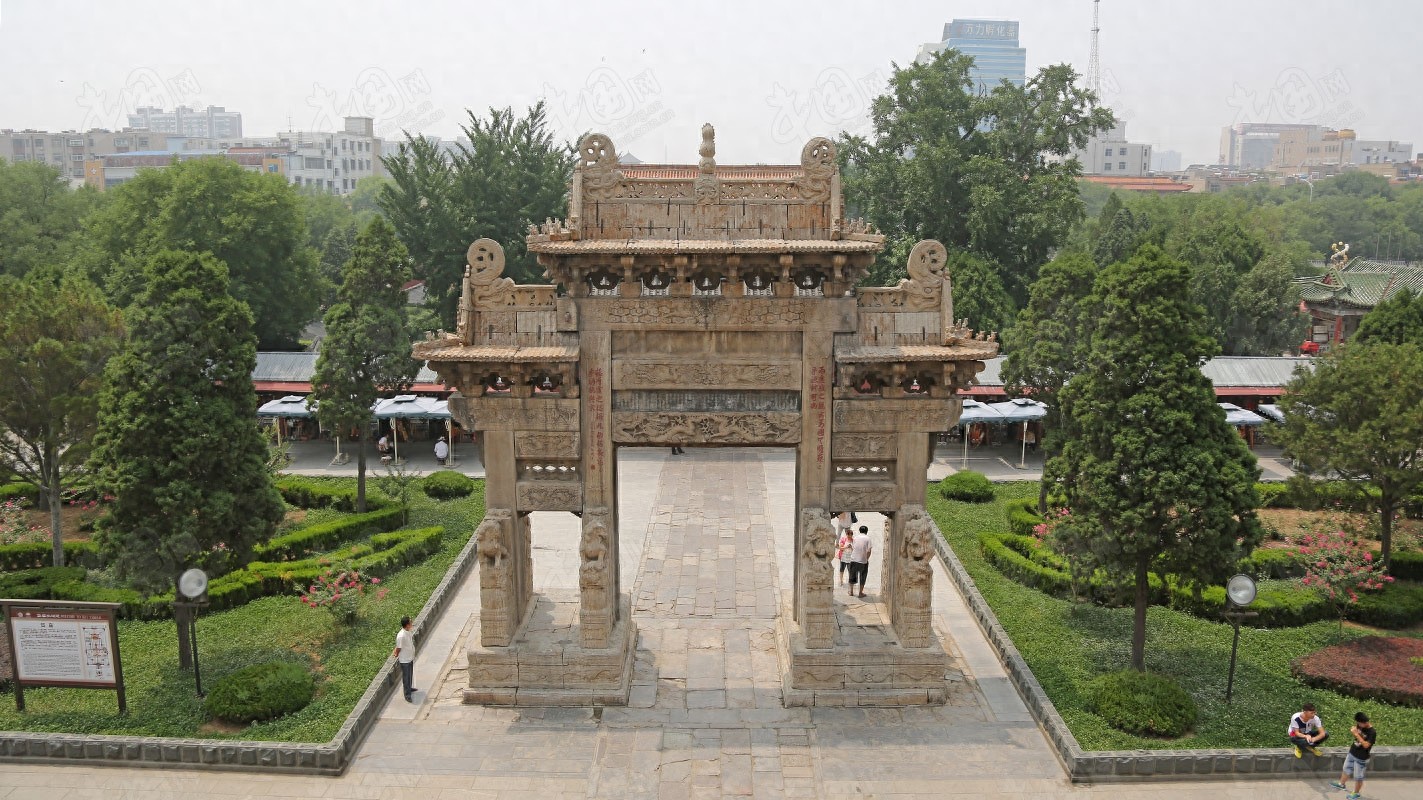 中国的世界自然与文化遗产之泰山岱庙