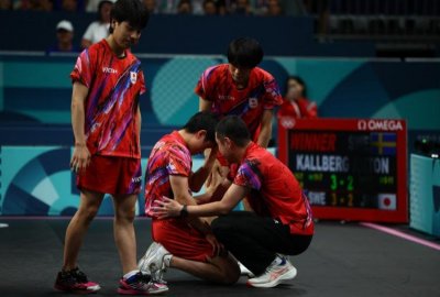 ​张本智和赛后泪流满面，教练：没什么好耻辱的，根本不是你的错