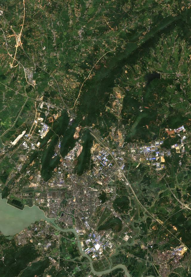 安徽巢湖地图全貌(安徽省巢湖市地图赏析)(1)