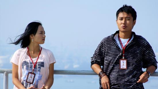 张嘉倪杜淳接受采访 又见一帘幽梦播出十年(3)