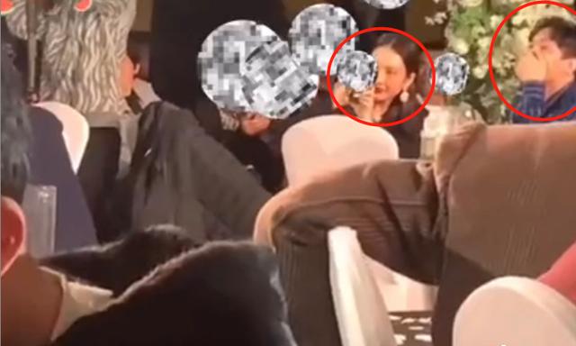 王鸥参加妹妹婚礼照曝光！打扮低调全程操劳，妹妹五官精致颜值高(3)