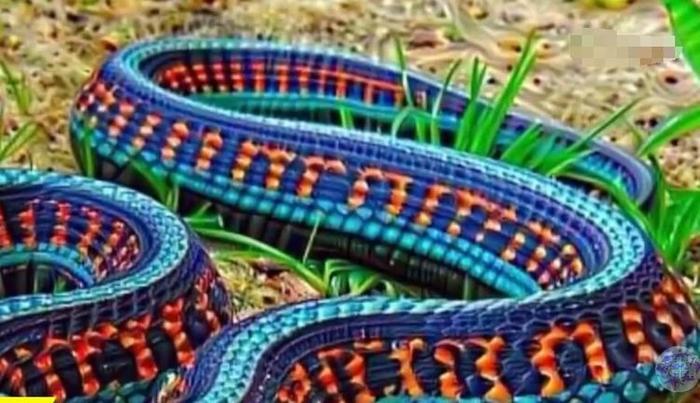 世界上最美的十种蛇,第六名长得跟彩虹似的,第一名濒临灭绝