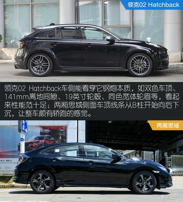 领克02 hatchback是轿车还是suv（小钢炮之战选领克02）(7)