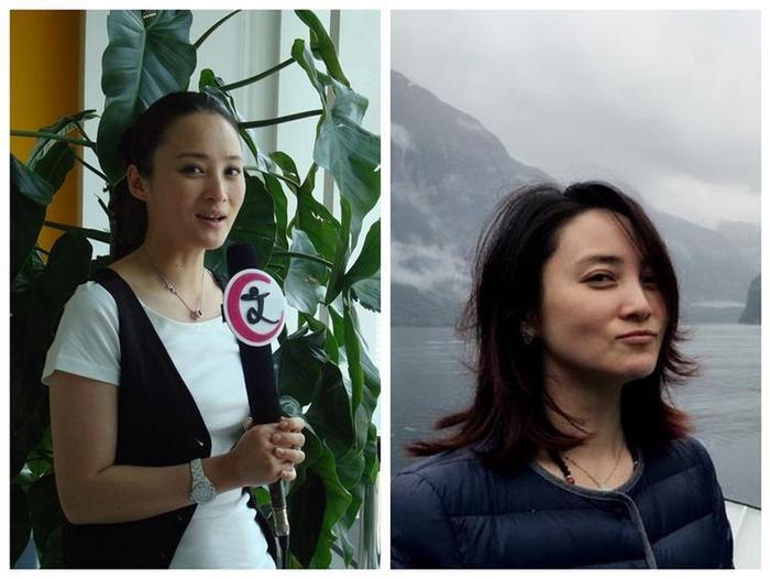 42岁蒋勤勤和老公及儿子近照，被传插足劈腿，丈夫显老孩子像爹