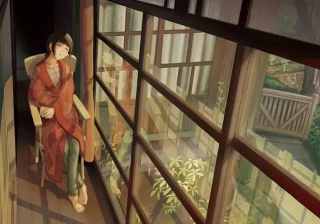 悠闲夏日，清新风格动漫图片