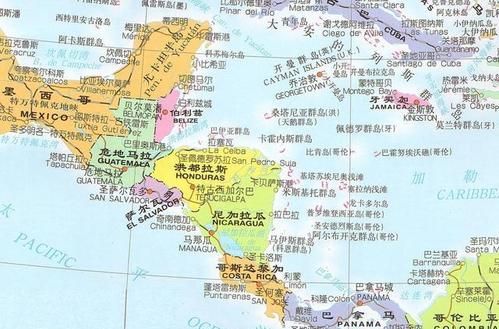 中美洲哪些国家与中国建交